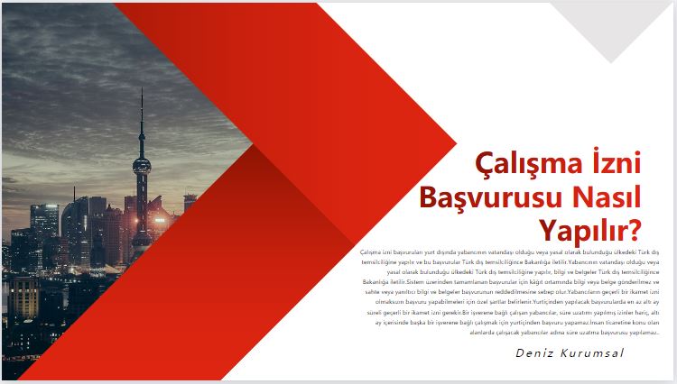 Çalışma İzni