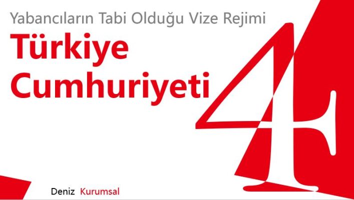 Yabancıların Tabi Olduğu Vize Rejimi Türkiye